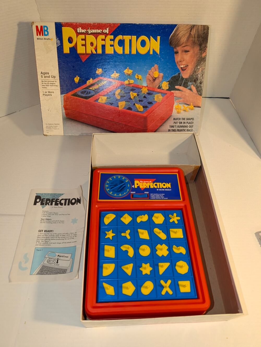 The Game of Perfection 1989 Milton Bradley - Complete & Tested - Vintage